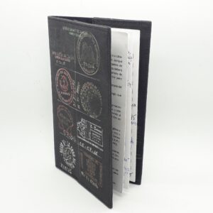 Black Stamps Credential Cover