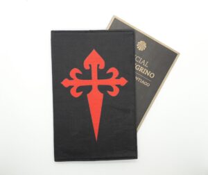 St. James Cross Credential Cover - Black