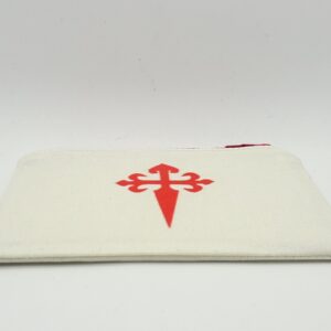 St. James Cross Coin Purse – Cream
