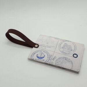 Grey Stamps Luggage Tag
