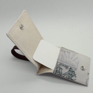 Grey Stamps Luggage Tag